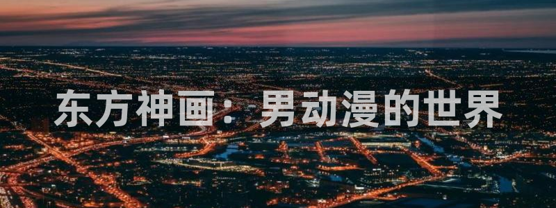 樱花动漫86：东方神画：男动漫的世界